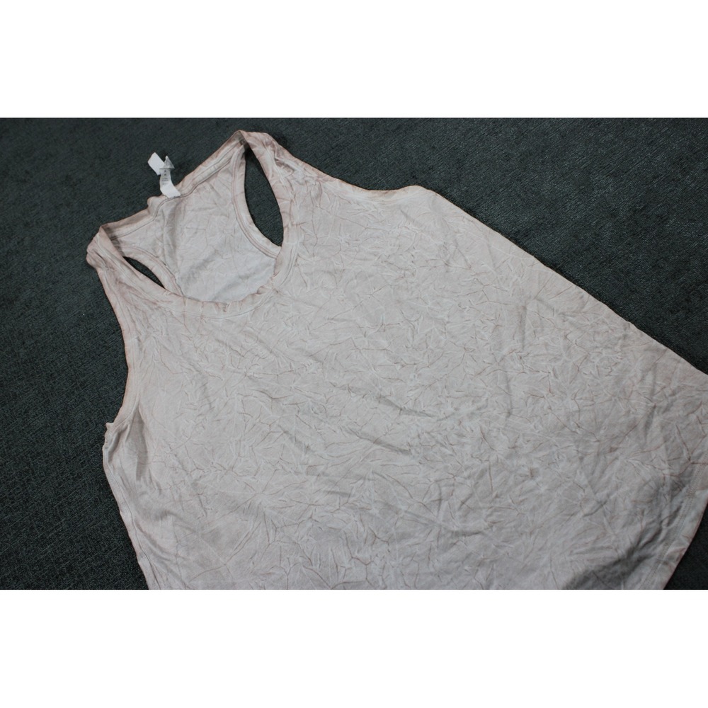 Lululemon Love Tank Top Womens 8 Pink Marble Pima Cotton Racerback Yoga Shirt